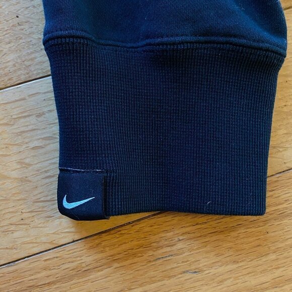 RARE Nike Manchester United Hoodie 77 Sweatshirt Large Black - Picture 7 of 9